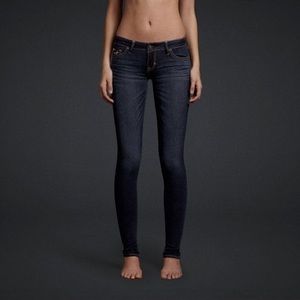 Dark blue Hollister Skinny Jeans